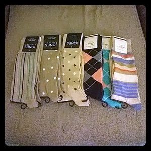 6 pair dress socks